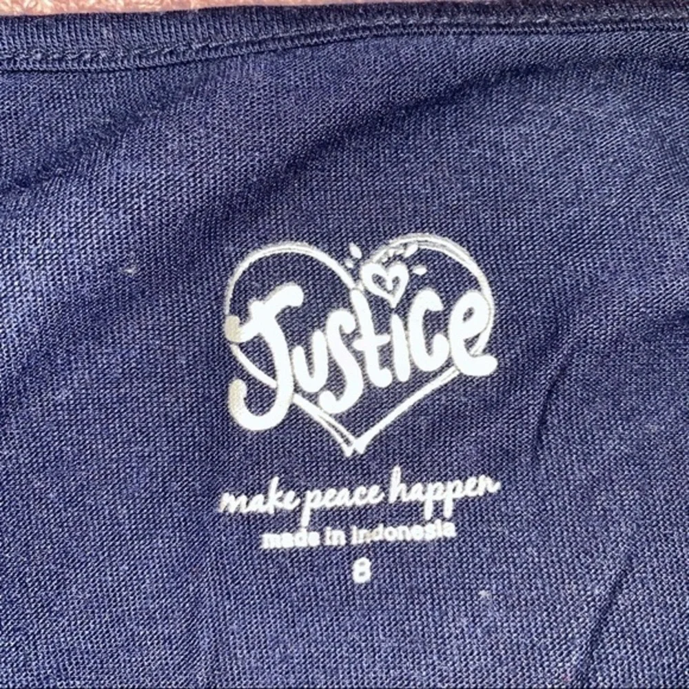 Justice top flowy with‎ beading blue Navajo print 8